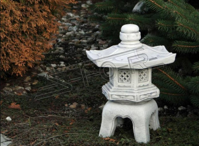 Japanese Garden Decoration Garden Decorative Statue Figure White Sculpture